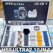 H50 Ultra 2 SmartWatch with AirPods