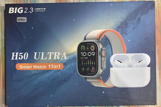 H50 Ultra Max Smart Watch 11-in-1 Combo Set (Ultra 2)