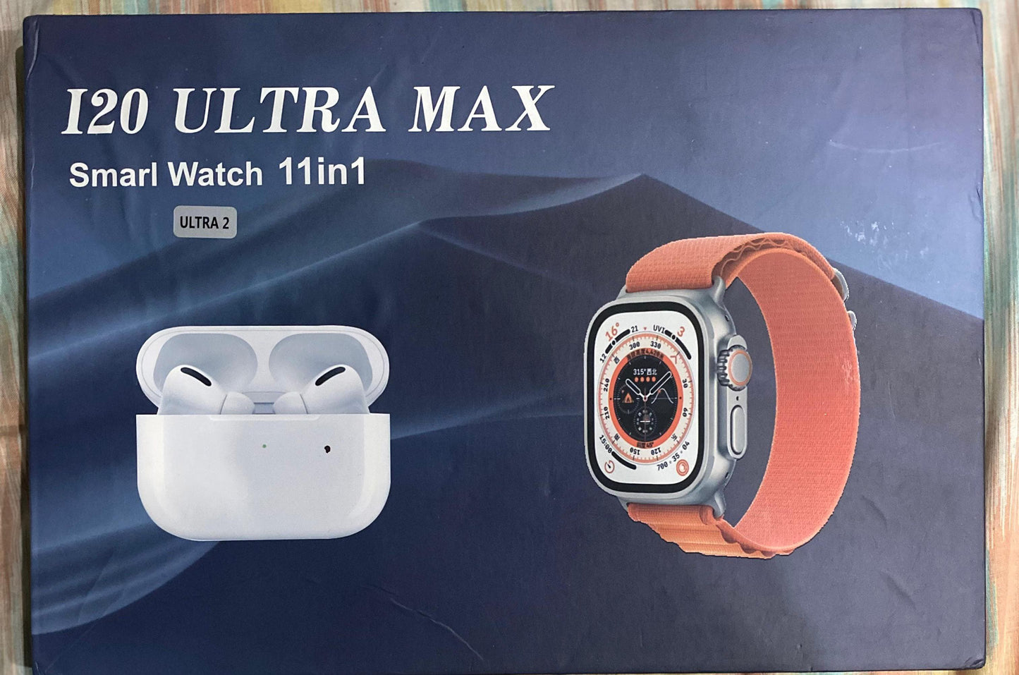 I20 Ultra Max Smart Watch 11-in-1 Combo Set (Ultra 2)